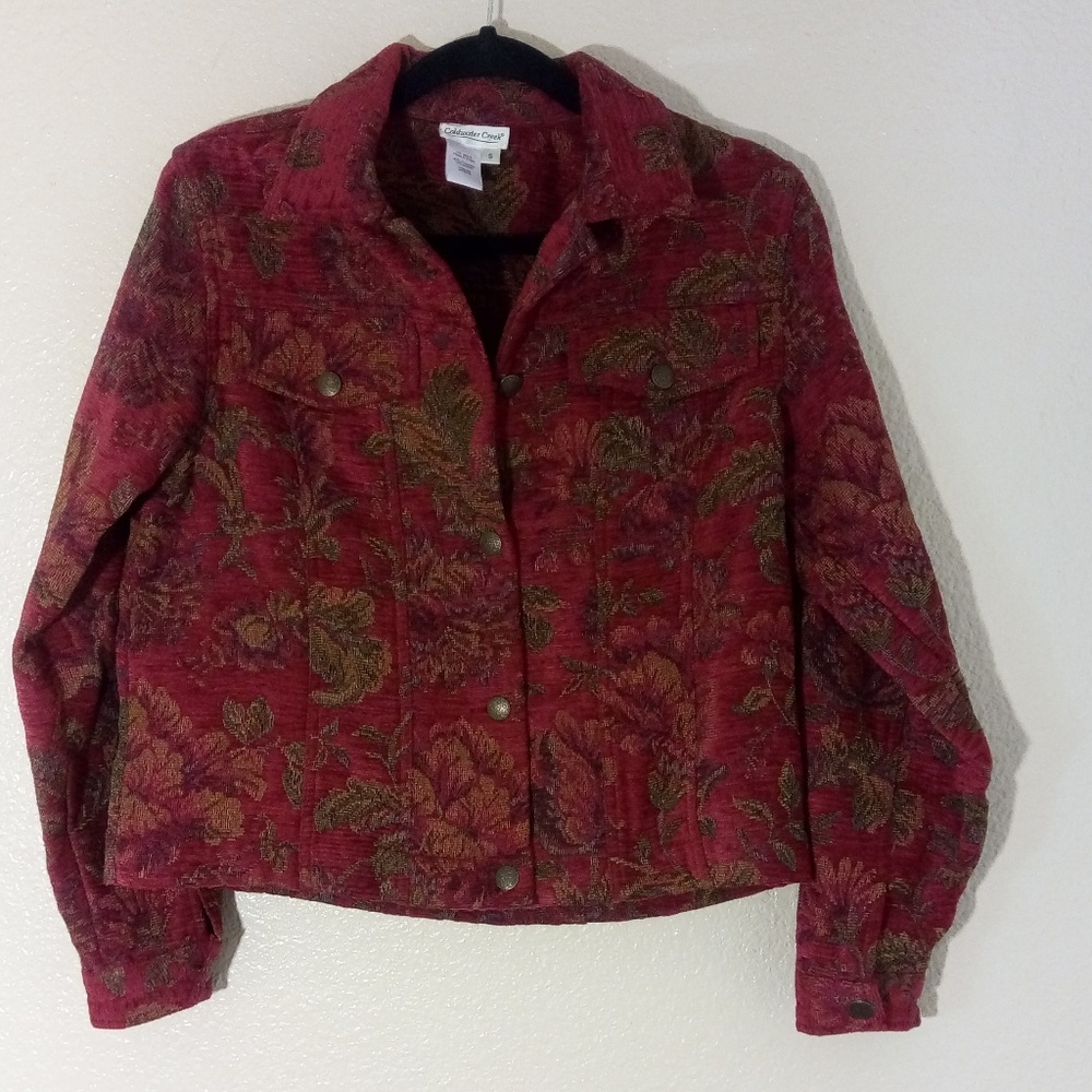 Floral Brocade Tapestry Jacket